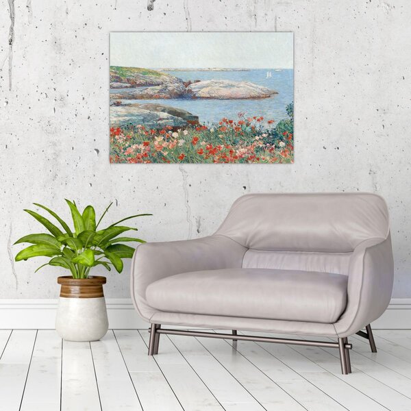 Obraz - Childe Hassam, Poppies, Isles of Shoals, reprodukcje (70x50 cm)