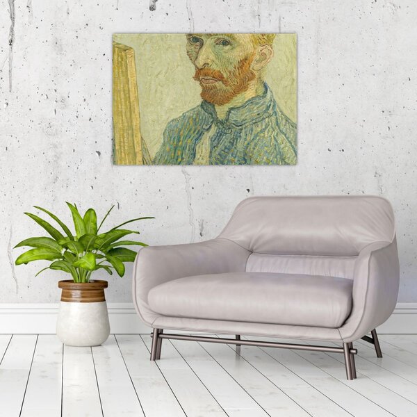 Obraz - Portrait of Vincent van Gogh, reprodukcje (70x50 cm)