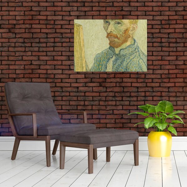 Obraz - Portrait of Vincent van Gogh, reprodukcje (70x50 cm)
