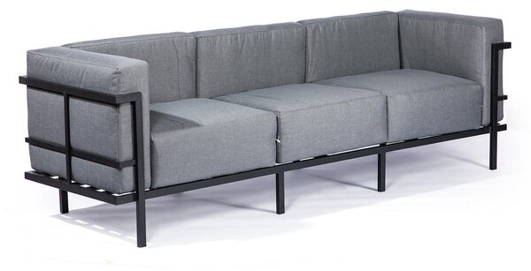 Szara 3-osobowa sofa ogrodowa Bonami Selection Bellisima