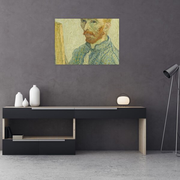 Obraz - Portrait of Vincent van Gogh, reprodukcje (70x50 cm)