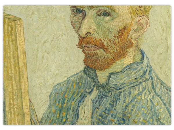 Obraz - Portrait of Vincent van Gogh, reprodukcje (70x50 cm)