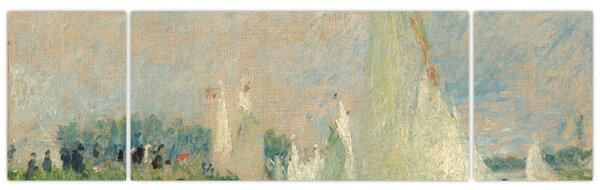 Obraz - Auguste Renoir, Regatta at Argenteuil, reprodukcje (170x50 cm)