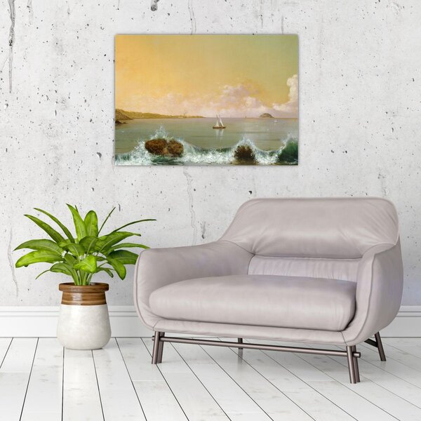 Obraz - Martin Johnson Heade, Rio de Janeiro Bay, reprodukcje (70x50 cm)