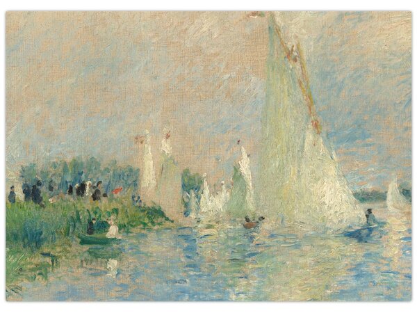 Obraz - Auguste Renoir, Regatta at Argenteuil, reprodukcje (70x50 cm)