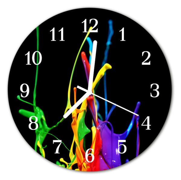 Zegar ścienny okrągły Kolor