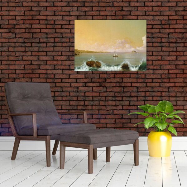 Obraz - Martin Johnson Heade, Rio de Janeiro Bay, reprodukcje (70x50 cm)