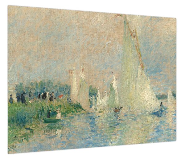 Obraz - Auguste Renoir, Regatta at Argenteuil, reprodukcje (70x50 cm)
