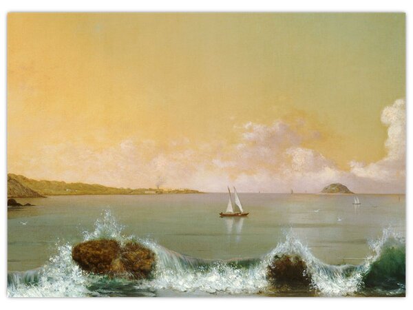 Obraz - Martin Johnson Heade, Rio de Janeiro Bay, reprodukcje (70x50 cm)