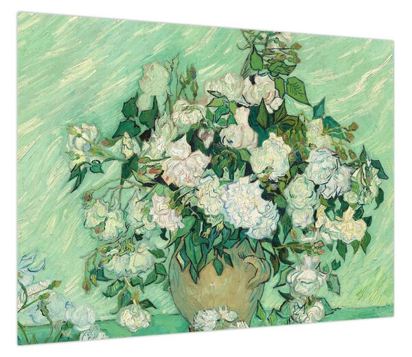 Obraz - Vincent van Gogh, Roses, reprodukcje (70x50 cm)
