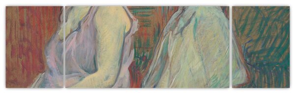 Obraz - Henri de Toulouse-Lautrec, Rue des Moulins, reprodukcje (170x50 cm)