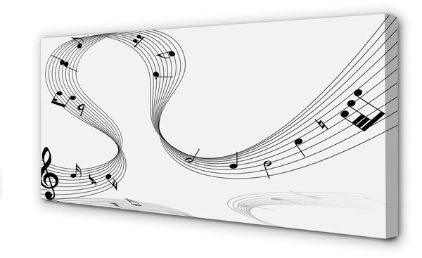 Fotoobraz na płótnie Symbol Muzycznej Harmonii