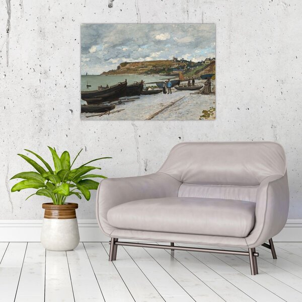 Obraz - Claude Monet, Sainte Adresse, reprodukcje (70x50 cm)