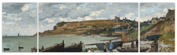 Obraz - Claude Monet, Sainte Adresse, reprodukcje (170x50 cm)