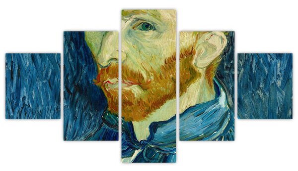 Obraz - Vincent van Gogh, Self-Portrait, reprodukcje (125x70 cm)