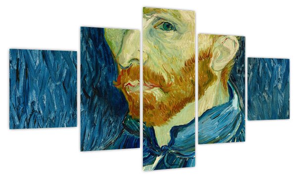 Obraz - Vincent van Gogh, Self-Portrait, reprodukcje (125x70 cm)