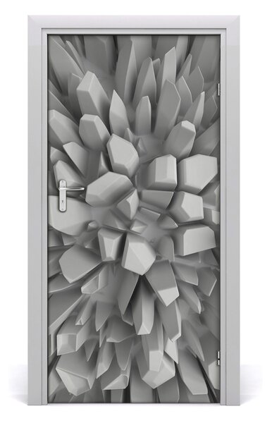 Naklejka samoprzylepna na drzwi Abstrakcja 3D