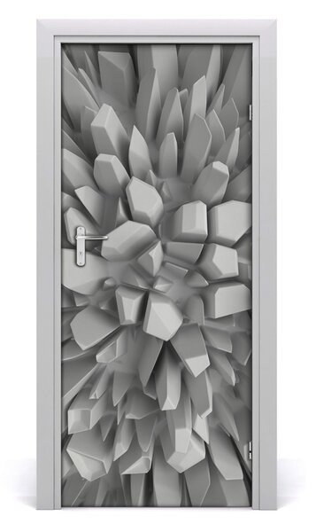 Naklejka samoprzylepna na drzwi Abstrakcja 3D