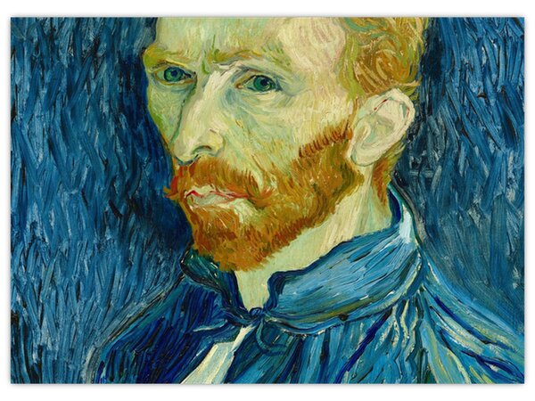 Obraz - Vincent van Gogh, Self-Portrait, reprodukcje (70x50 cm)