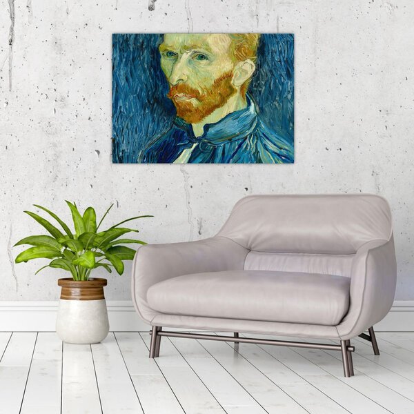 Obraz - Vincent van Gogh, Self-Portrait, reprodukcje (70x50 cm)