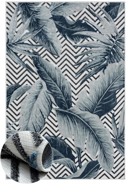 Dywan zewnętrzny lub wewnętrzny ze wzorem palm 160x230 cm
