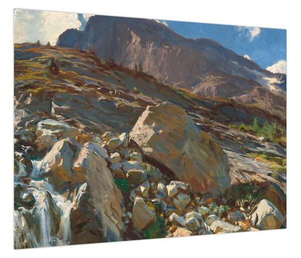 Obraz - John Singer Sargent, Simplon Pass, reprodukcje (70x50 cm)