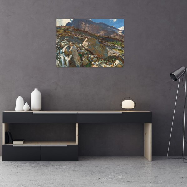 Obraz - John Singer Sargent, Simplon Pass, reprodukcje (70x50 cm)