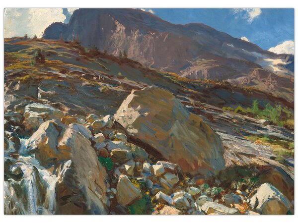 Obraz - John Singer Sargent, Simplon Pass, reprodukcje (70x50 cm)