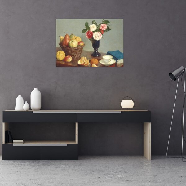 Obraz - Henri Fantin-Latour, Still Life, reprodukcje (70x50 cm)