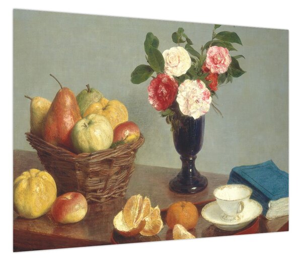 Obraz - Henri Fantin-Latour, Still Life, reprodukcje (70x50 cm)