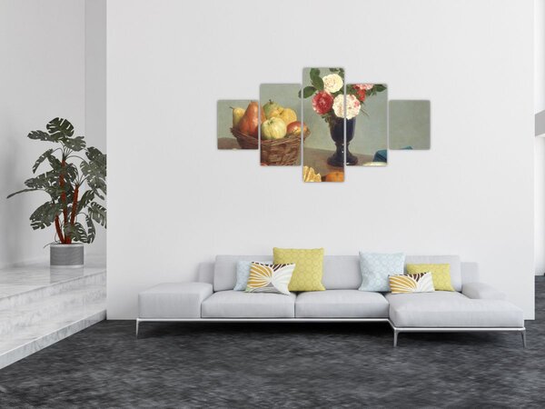 Obraz - Henri Fantin-Latour, Still Life, reprodukcje (125x70 cm)