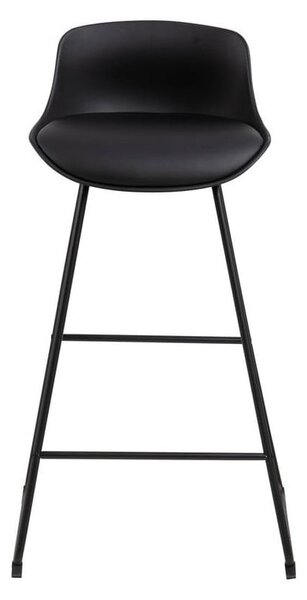 Czarny hoker (wysokość siedziska 76 cm) Tina – Actona