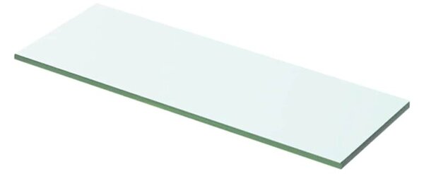 Szklany, bezbarwny panel, 50x12 cm