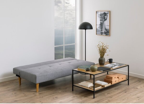 Jasnoszara sofa rozkładana Bonami Essentials Matylda