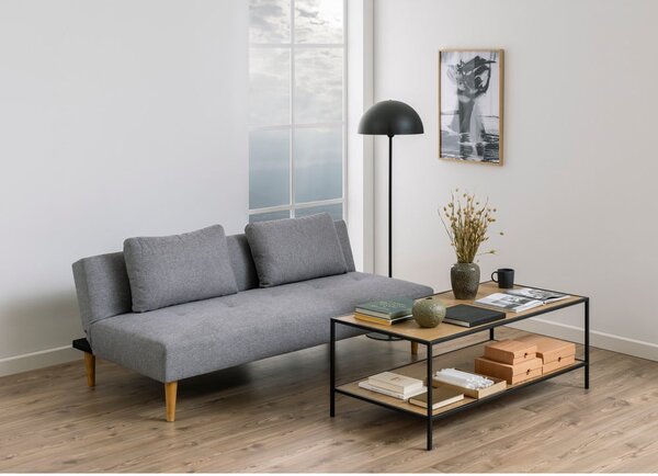 Jasnoszara sofa rozkładana Bonami Essentials Matylda
