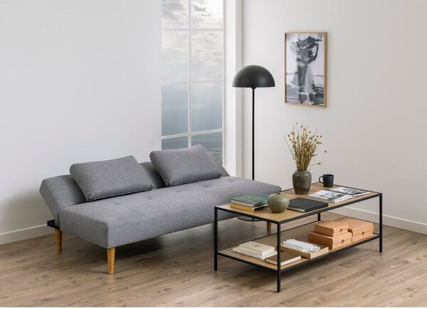 Jasnoszara sofa rozkładana Bonami Essentials Matylda
