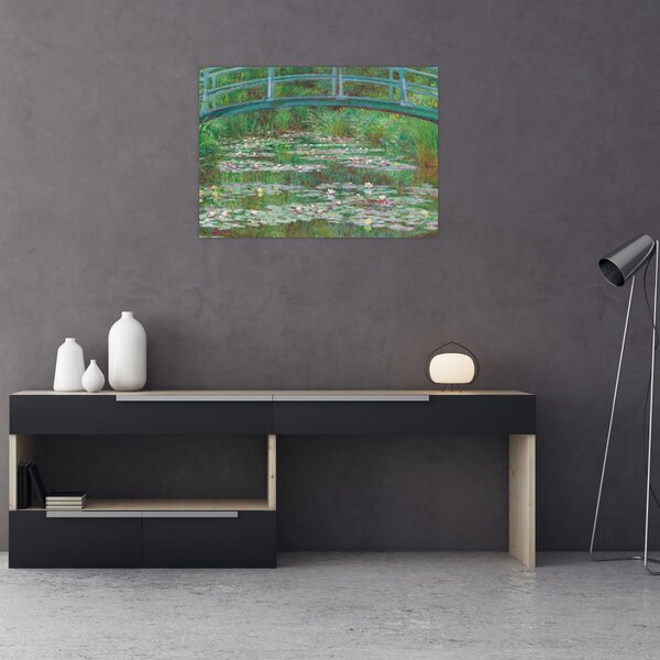 Obraz - Claude Monet, The Japanese Footbridge, reprodukcje (70x50 cm)