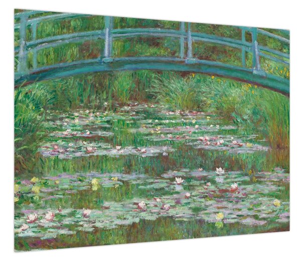 Obraz - Claude Monet, The Japanese Footbridge, reprodukcje (70x50 cm)