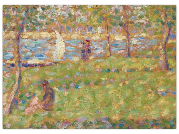 Obraz - Georges Seurat, Study for "La Grande Jatte", reprodukcje (70x50 cm)