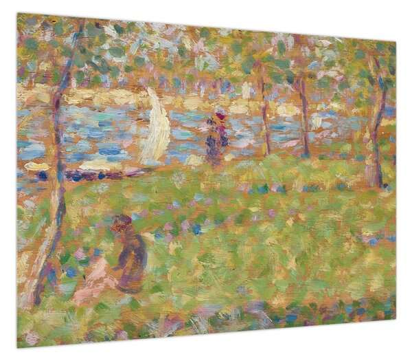 Obraz - Georges Seurat, Study for "La Grande Jatte", reprodukcje (70x50 cm)