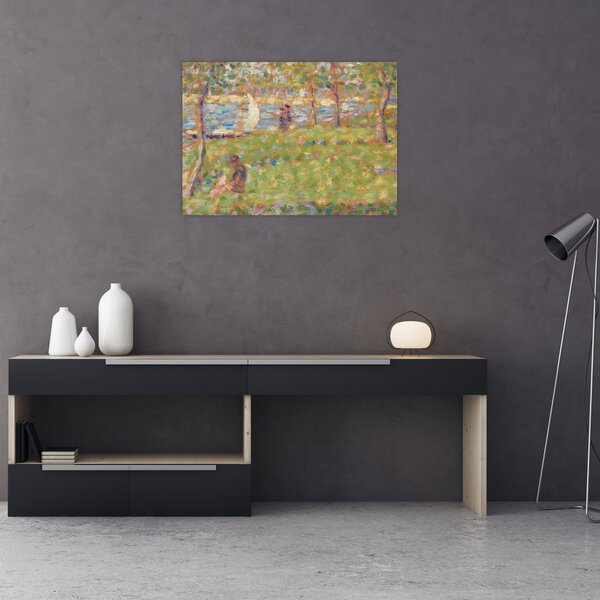 Obraz - Georges Seurat, Study for "La Grande Jatte", reprodukcje (70x50 cm)