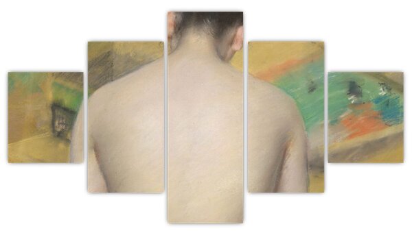 Obraz - William Merritt Chase, Study of Flesh Color and Gold, reprodukcje (125x70 cm)