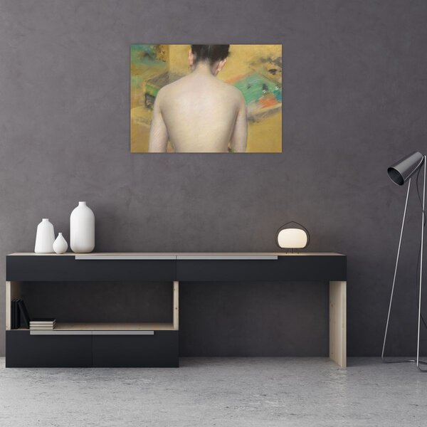 Obraz - William Merritt Chase, Study of Flesh Color and Gold, reprodukcje (70x50 cm)