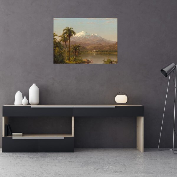 Obraz - Frederic Edwin Church, Tamaca Palms, reprodukcje (70x50 cm)