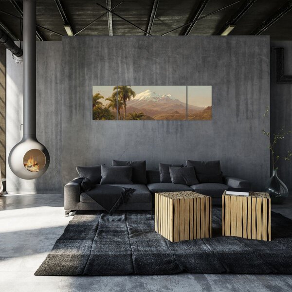 Obraz - Frederic Edwin Church, Tamaca Palms, reprodukcje (170x50 cm)