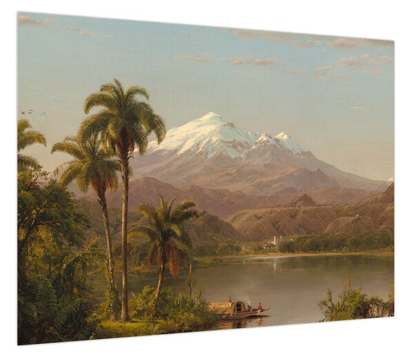 Obraz - Frederic Edwin Church, Tamaca Palms, reprodukcje (70x50 cm)