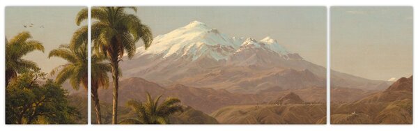 Obraz - Frederic Edwin Church, Tamaca Palms, reprodukcje (170x50 cm)