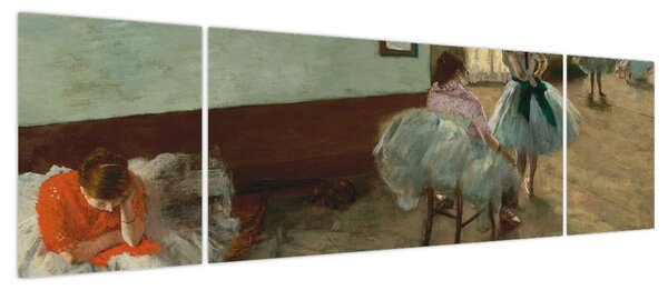 Obraz - Edgar Degas, The Dance Lesson, reprodukcje (170x50 cm)
