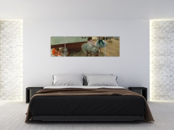 Obraz - Edgar Degas, The Dance Lesson, reprodukcje (170x50 cm)