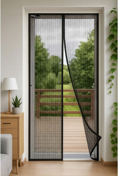 Moskitiera PREMIUM na Drzwi Balkonowe Magnetyczna 80/90/100 x 210/220 VOLAN